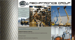 Desktop Screenshot of mechatronicsgroup.com